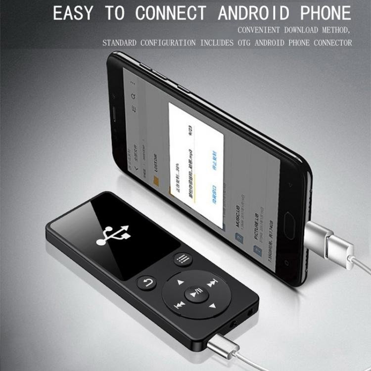 Music MP3 Player Listen Music Record Voice Read E-Books Bluetooth Portable Radio, 4GB, 8GB, 16GB...
