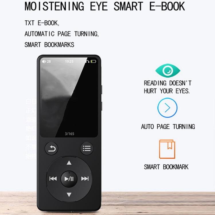 Music MP3 Player Listen Music Record Voice Read E-Books Bluetooth Portable Radio, 4GB, 8GB, 16GB...