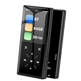 A8 Music Speaker With Card Slot Hi-Fi Lossless MP3 Touchscreen Bluetooth FM Video Player Novel Re...