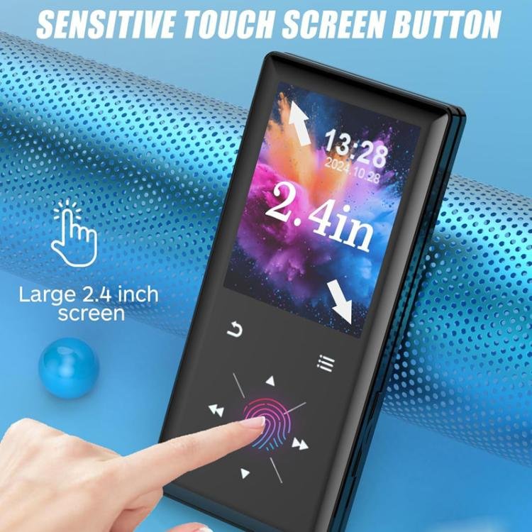 A8 Music Speaker With Card Slot Hi-Fi Lossless MP3 Touchscreen Bluetooth FM Video Player Novel Re...