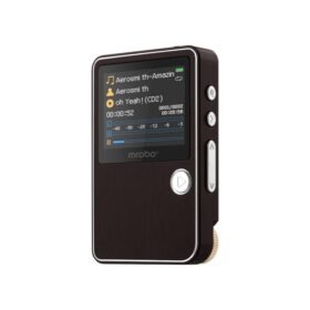 Mrobo HiFi Music Player With DAC Chip - 1.77-Inch Color Screen, Scroll Wheel Control, Supports Lo...