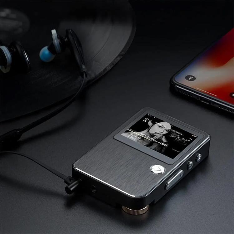 Mrobo HiFi Music Player With DAC Chip - 1.77-Inch Color Screen, Scroll Wheel Control, Supports Lo...