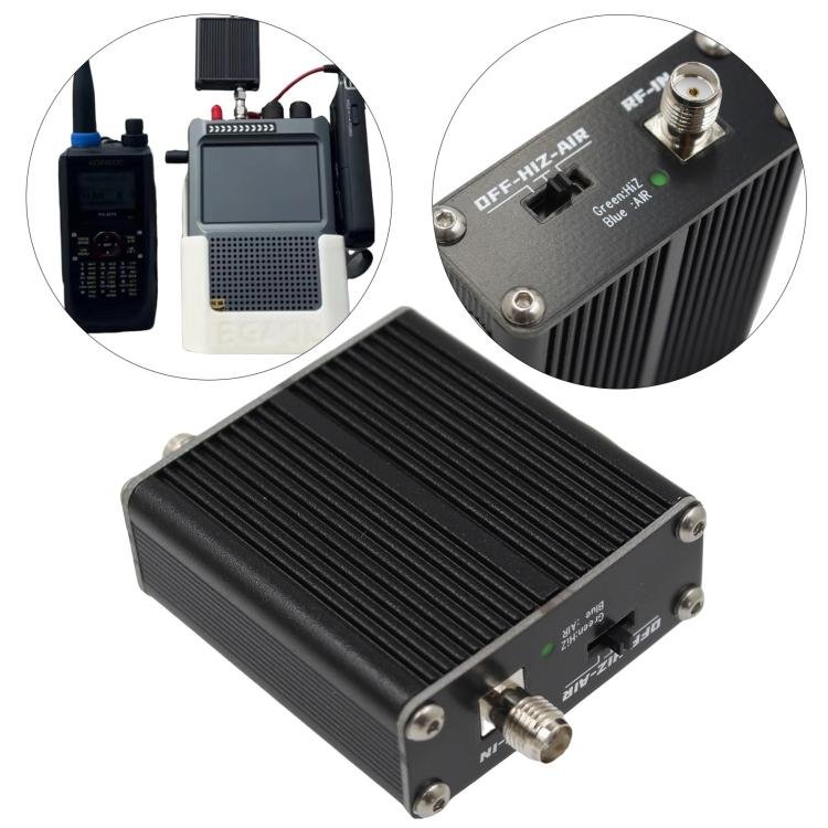 2 In 1 Aviation Band Inverter High Impedance Amplifier, 100M, 110M