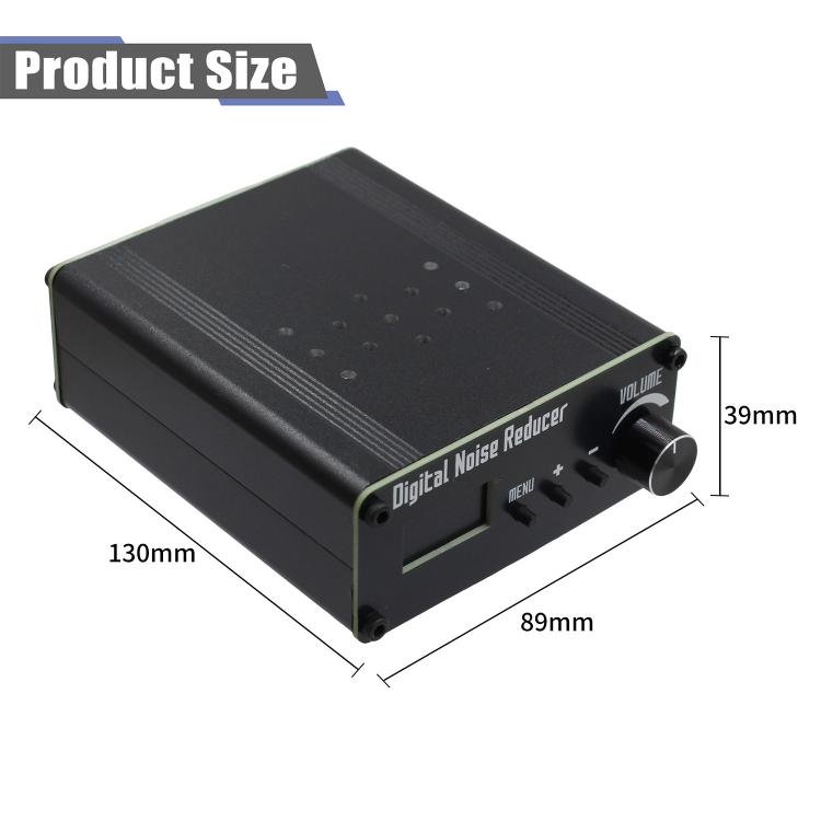 Digital Noise Suppressor (NR) With DSP Shortwave + Speaker, 88x38x100mm