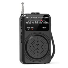 WDK FM/AM All-Band Portable Radio, English