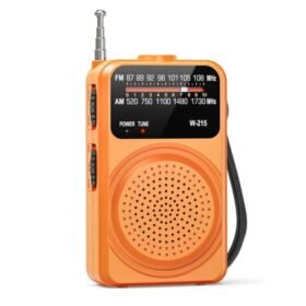 WDK FM/AM All-Band Portable Radio, English