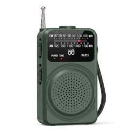 WDK FM/AM All-Band Portable Radio, English
