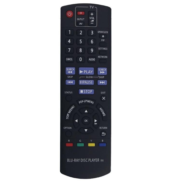 Replacement Remote Control For Panasonic Blu-ray Disc DVD Player & Theater System, N2QAYB000736...