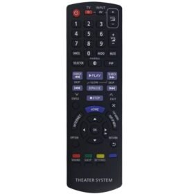 Replacement Remote Control For Panasonic Blu-ray Disc DVD Player & Theater System, N2QAYB000736...