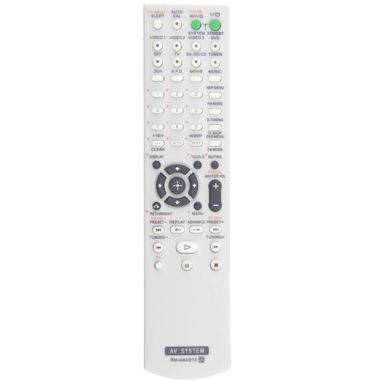Replacement Remote Control Compatible with Sony Home Theater AV Receiver System, RM-AAU013...