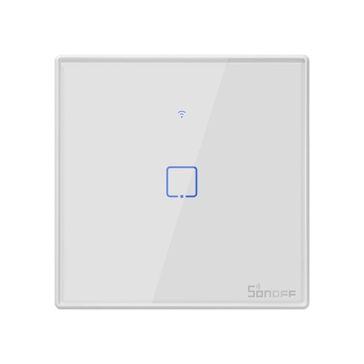 Sonoff T2 Touch 86mm Tempered Glass Panel Wall Switch Smart Home Light Touch Switch, Compatible with Alexa and Google Home, AC 100V-240V, EU Plug Sonoff T2 Touch 86mm Tempered Glass Panel Wall Switch Smart Home Light Touch Switch, Compatible with Alexa and Google Home, AC 100V-240V, EU Plug