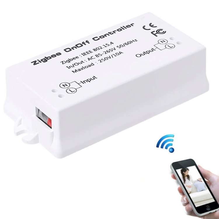 85-265V 50-60Hz IEEE 802.15.4 Zigbee Smart Wireless Switch Controller 85-265V 50-60Hz IEEE 802.15.4 Zigbee Smart Wireless Switch Controller