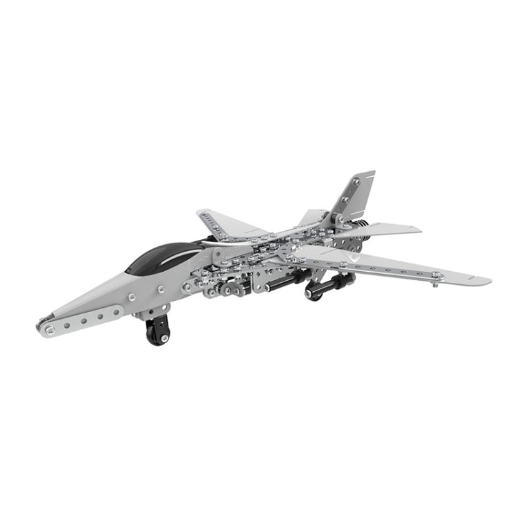 MoFun SW-022 DIY Stainless Steel Bombing Plane Assembling Blocks MoFun SW-022 DIY Stainless Steel Bombing Plane Assembling Blocks