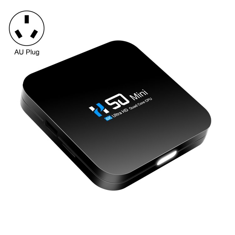 H50 Mini 4K Smart Network TV Box, Android 10.0, RK3318 Quad Core, 2GB+16GB, E… H50 Mini 4K Smart Network TV Box, Android 10.0, RK3318 Quad Core, 2GB+16GB, E…