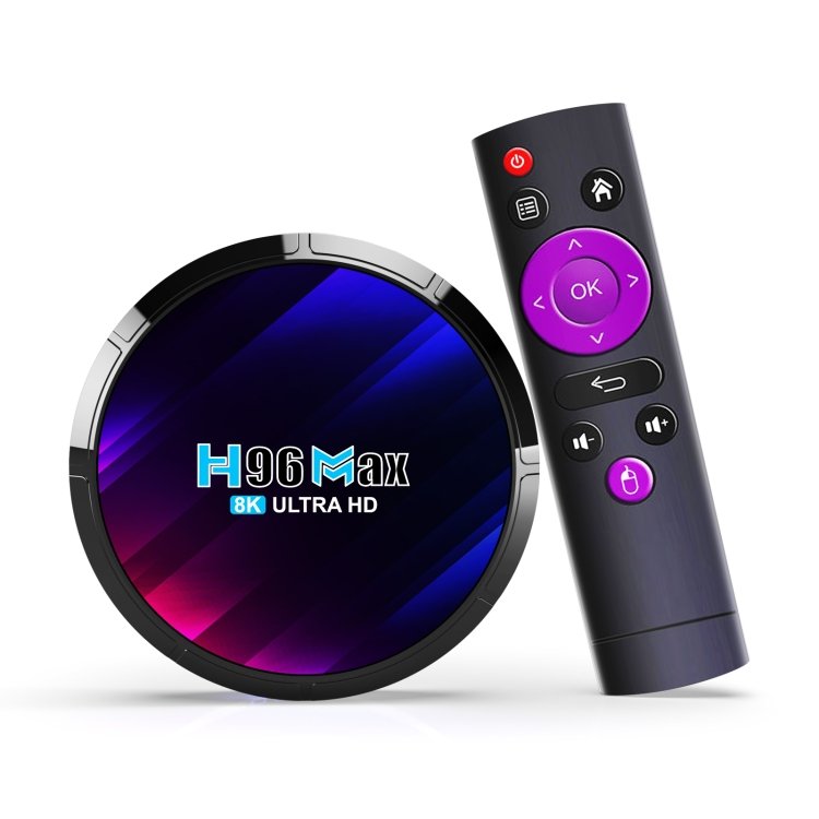 H96 Max 8K Ultra HD Smart TV Box Android 13.0 Media Player with Remote Contro… H96 Max 8K Ultra HD Smart TV Box Android 13.0 Media Player with Remote Contro…