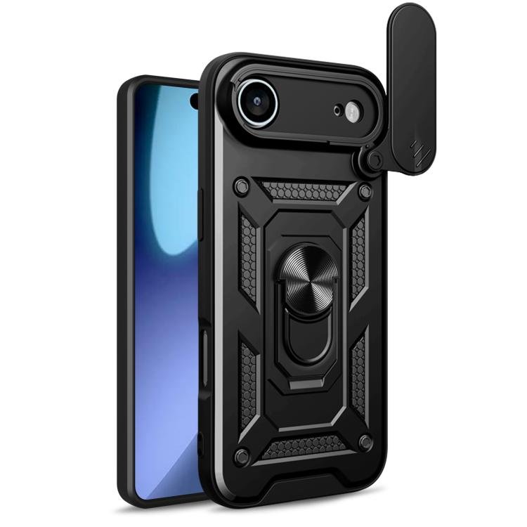 Sliding Camera Cover Design TPU+PC Phone Case, For iPhone Air