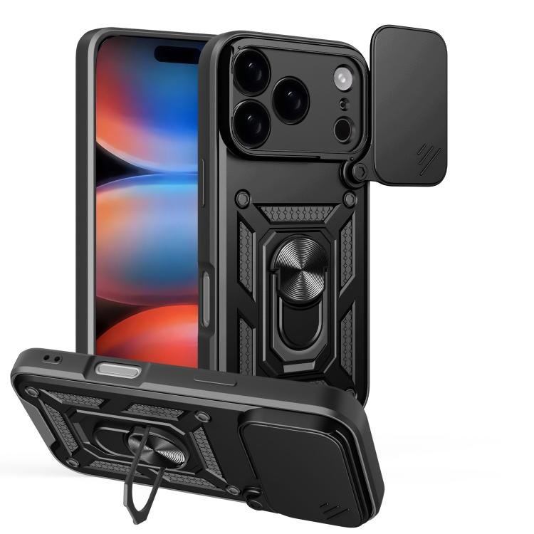 Sliding Camera Cover Design TPU+PC Phone Case, For iPhone 18 Pro Sliding Camera Cover Design TPU+PC Phone Case, For iPhone 18 Pro
