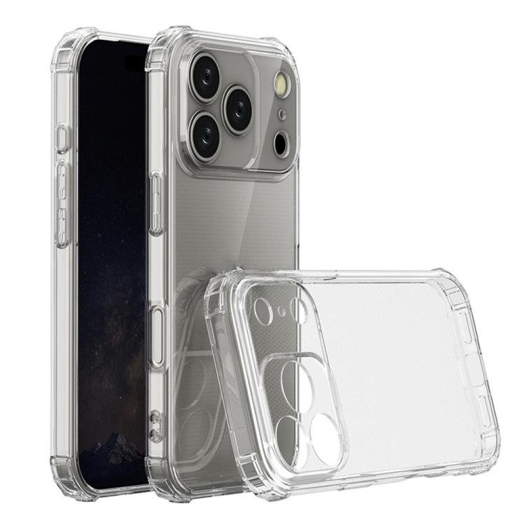 Four-Corner Shockproof Clear TPU Phone Case, For iPhone 18 Pro, For iPhone 18 Pro Max…