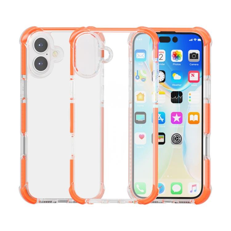Four-corner Shockproof TPU Hybrid Acrylic Phone Case, For iPhone 17 Four-corner Shockproof TPU Hybrid Acrylic Phone Case, For iPhone 17