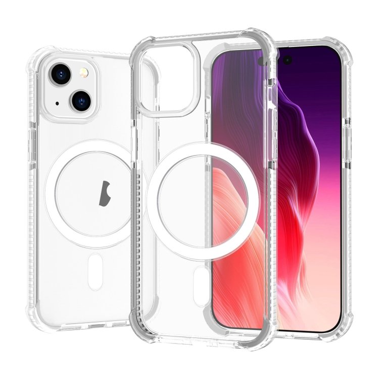 Acrylic Magsafe Magnetic Shockproof Phone Case, For iPhone 15 Plus