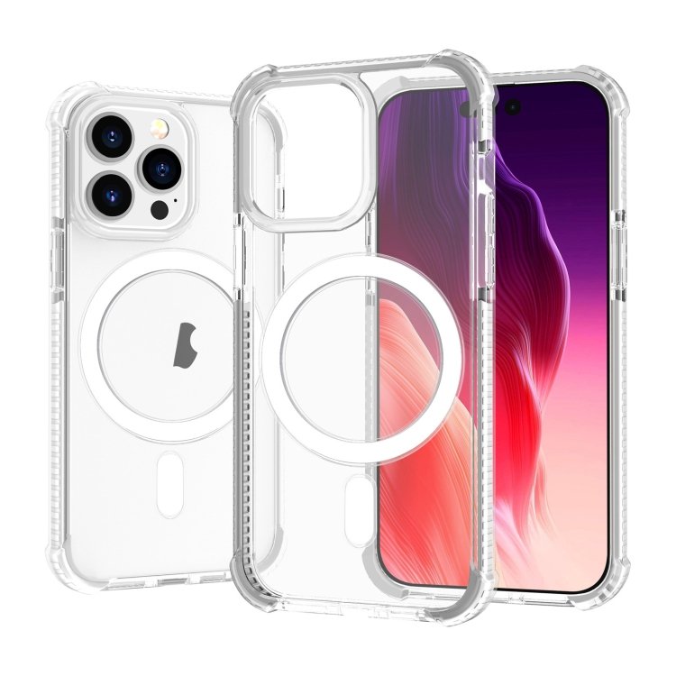 Acrylic Magsafe Magnetic Shockproof Phone Case, For iPhone 15 Pro Max