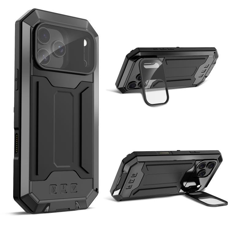 R-JUST Sliding Camera IP54 Life Waterproof Holder Phone Case, For iPhone 17 Pro Max… R-JUST Sliding Camera IP54 Life Waterproof Holder Phone Case, For iPhone 17 Pro Max…