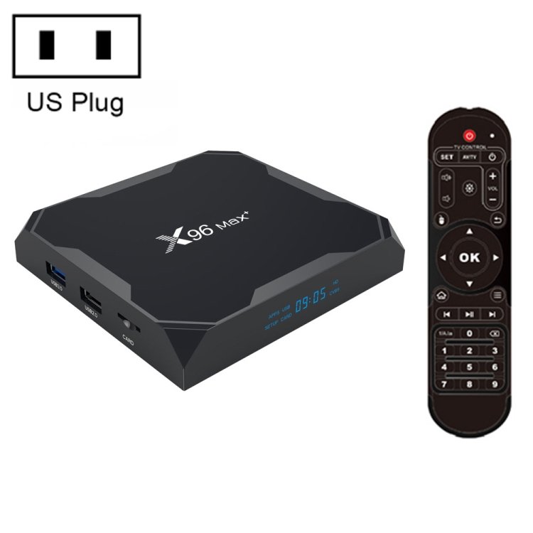 X96 max+ 4K Smart TV Box, Android 9.0, Amlogic S905X3 Quad-Core Cortex-A55,4G… X96 max+ 4K Smart TV Box, Android 9.0, Amlogic S905X3 Quad-Core Cortex-A55,4G…