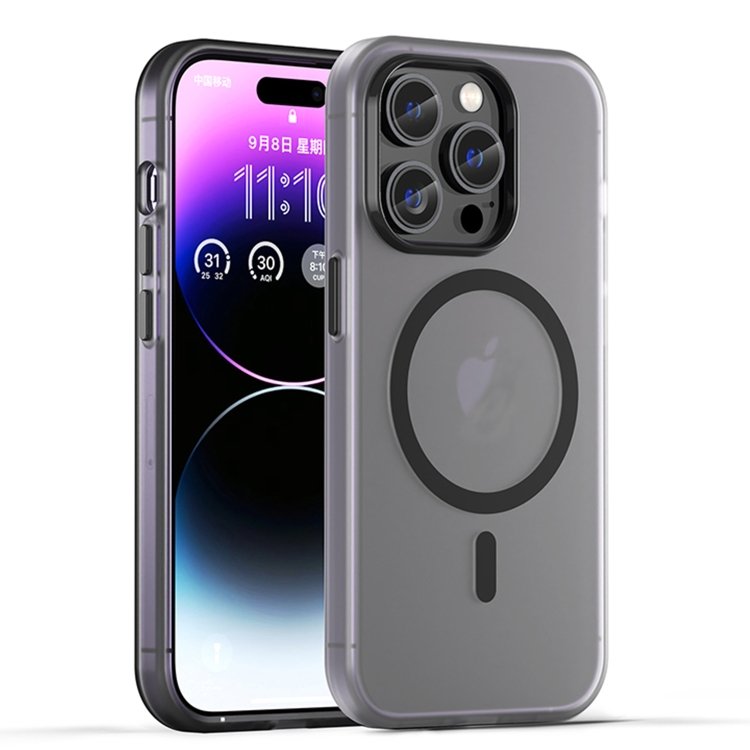 MagSafe Frosted Translucent TPU + PC Full Coverage Phone Case, For iPhone 14 Pro MagSafe Frosted Translucent TPU + PC Full Coverage Phone Case, For iPhone 14 Pro