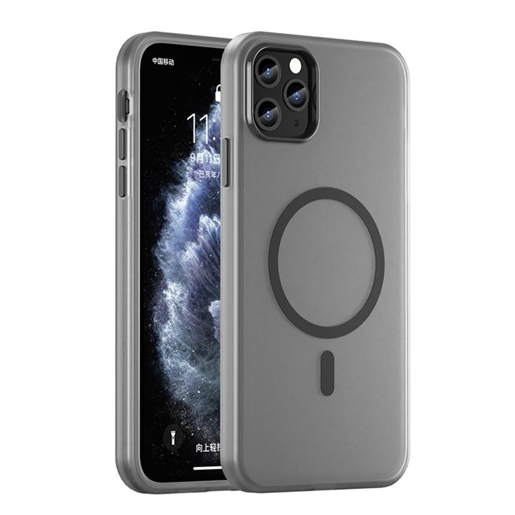 MagSafe Frosted Translucent TPU + PC Full Coverage Phone Case…