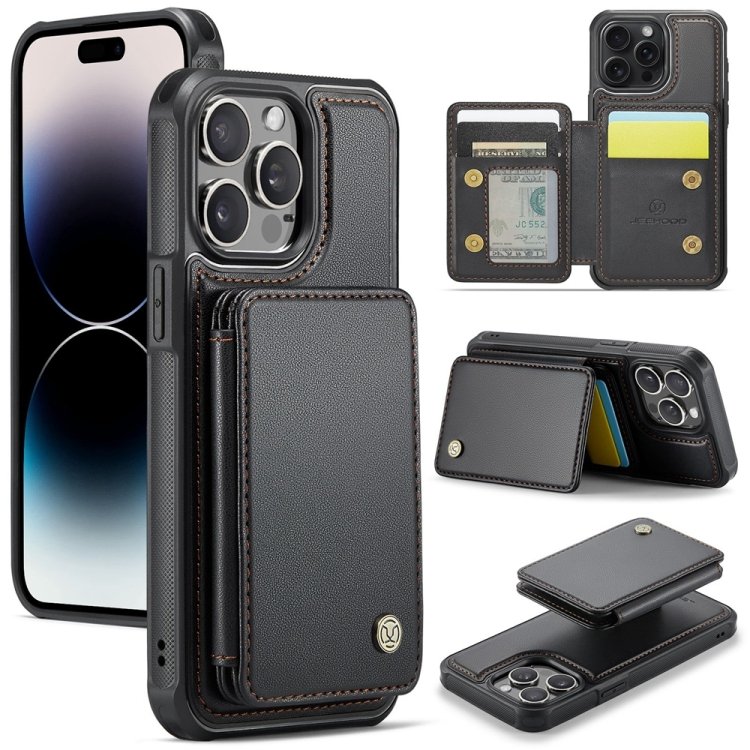 JEEHOOD J05 Business Magnetic Style RFID Leather Phone Case…