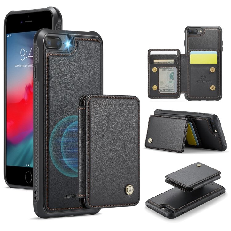 JEEHOOD J05 Business Magnetic Style RFID Leather Phone Case… JEEHOOD J05 Business Magnetic Style RFID Leather Phone Case…