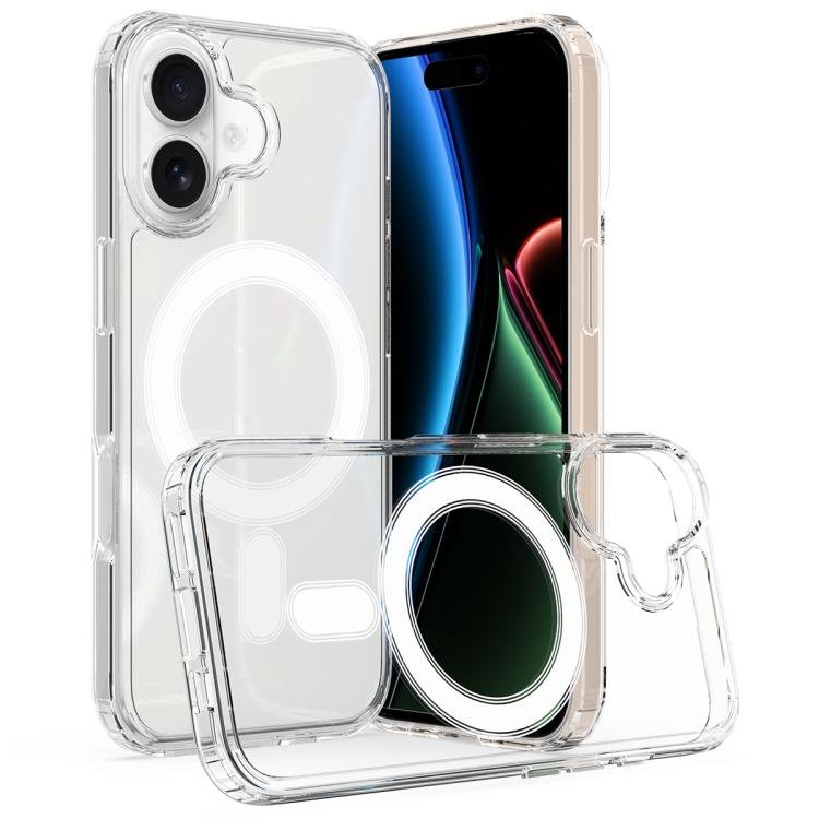 MagSafe Clear Acrylic PC Hybrid TPU Phone Case, For iPhone 18… MagSafe Clear Acrylic PC Hybrid TPU Phone Case, For iPhone 18…