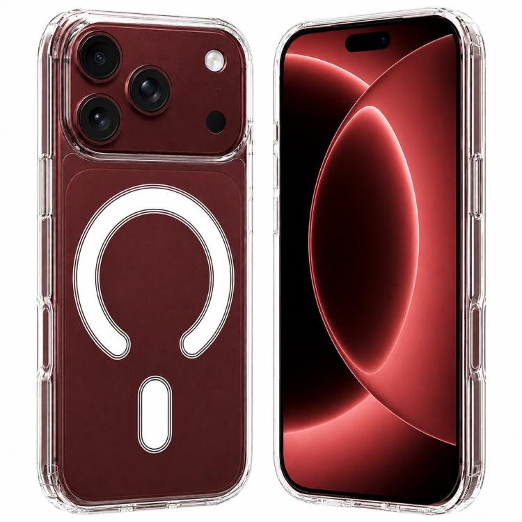 Large Hole Camera MagSafe Magnetic Clear Acrylic TPU Case, For iPhone 18, For iPhone 18 Pro… Large Hole Camera MagSafe Magnetic Clear Acrylic TPU Case, For iPhone 18, For iPhone 18 Pro…