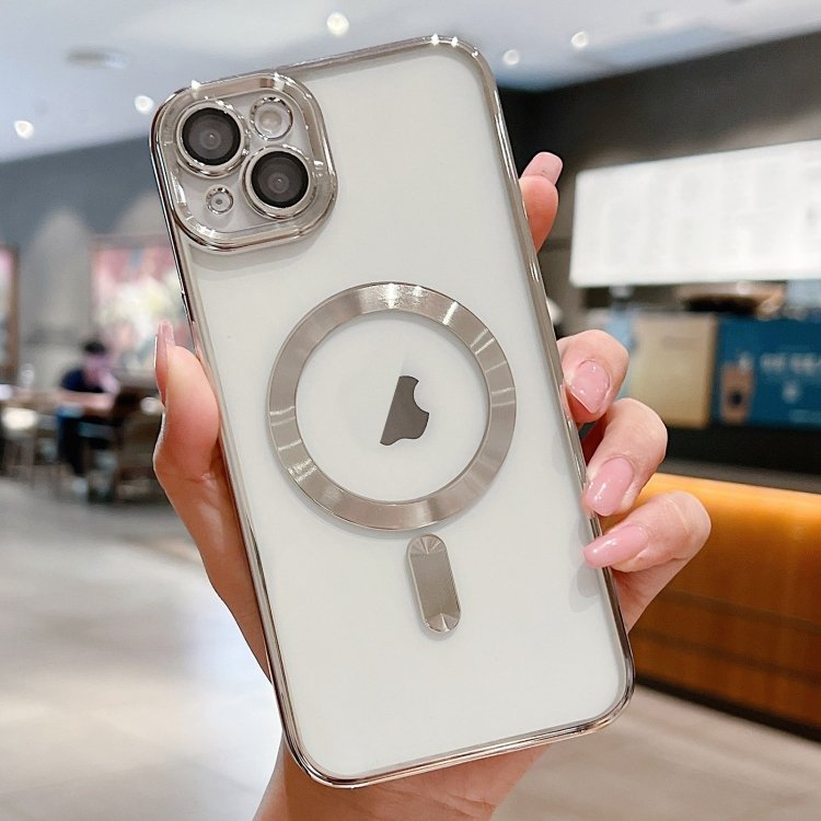 Electroplating MagSafe Phone Case, For iPhone 15