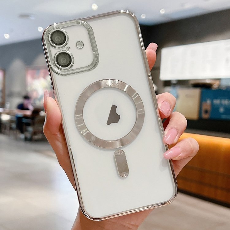 Electroplating MagSafe Phone Case, For iPhone 16 Plus