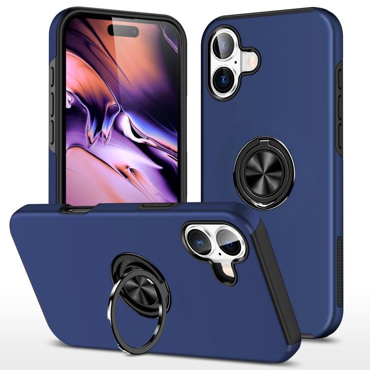 PC + TPU Magnetic Phone Case with Invisible Ring Holder, For iPhone 17 PC + TPU Magnetic Phone Case with Invisible Ring Holder, For iPhone 17