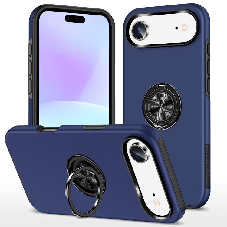 PC + TPU Magnetic Phone Case with Invisible Ring Holder, For iPhone Air