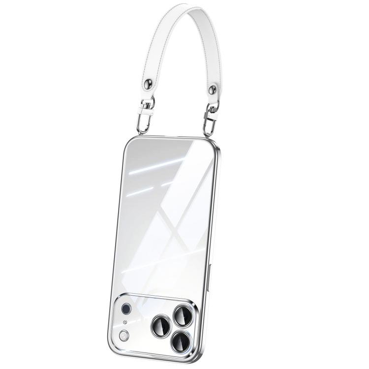 SULADA Electroplated Clear TPU Soft Frame Phone Case with Wrist Strap, For iPhone 18 Pro… SULADA Electroplated Clear TPU Soft Frame Phone Case with Wrist Strap, For iPhone 18 Pro…