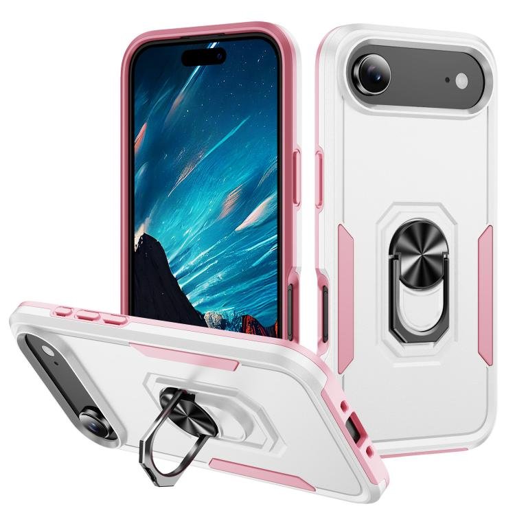 Pioneer Armor Heavy Duty PC + TPU Phone Case with Holder, For iPhone Air