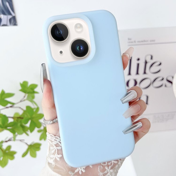 PC Hybrid Liquid Silicone Jelly Phone Case, For iPhone 15 Plus PC Hybrid Liquid Silicone Jelly Phone Case, For iPhone 15 Plus