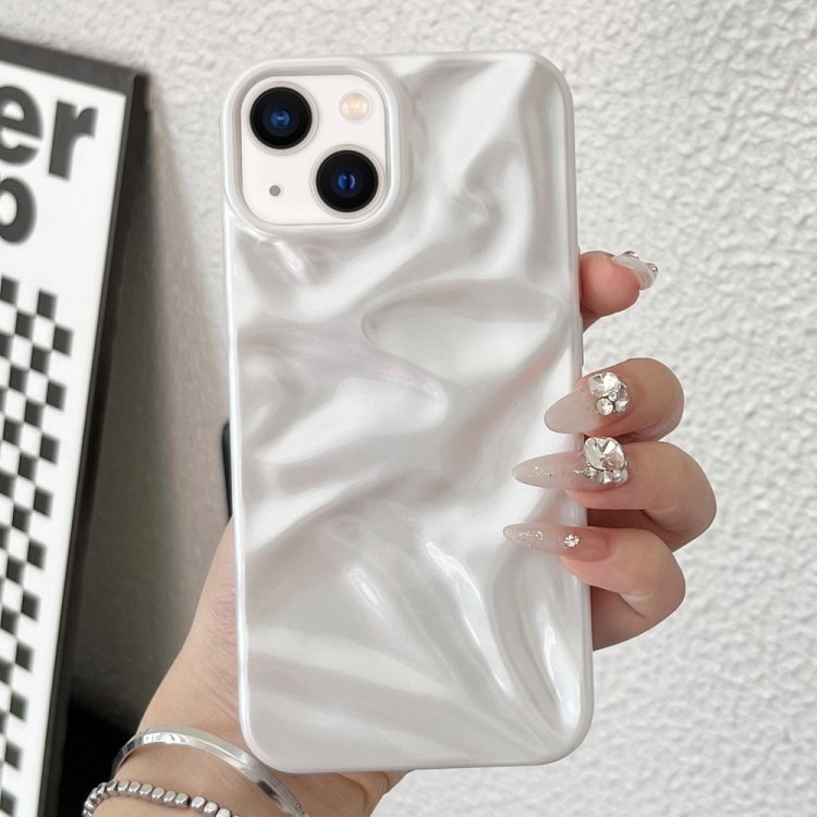 Water Ripple Electroplating Paint TPU Phone Case, For iPhone 14 Water Ripple Electroplating Paint TPU Phone Case, For iPhone 14