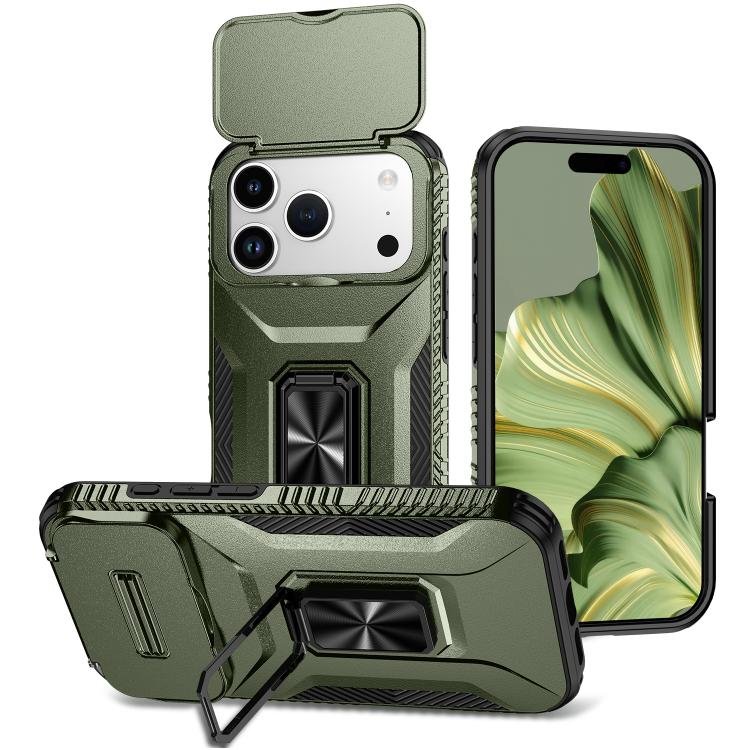Sliding Camshield Holder Phone Case, For iPhone 17 Pro Sliding Camshield Holder Phone Case, For iPhone 17 Pro