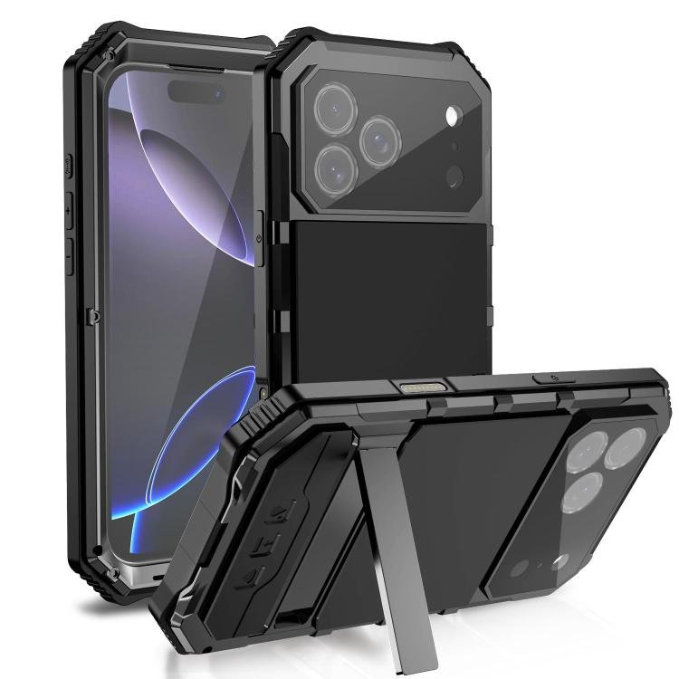 R-JUST Life Waterproof Dustproof Shockproof Holder Phone Case, For iPhone 18 Pro… R-JUST Life Waterproof Dustproof Shockproof Holder Phone Case, For iPhone 18 Pro…