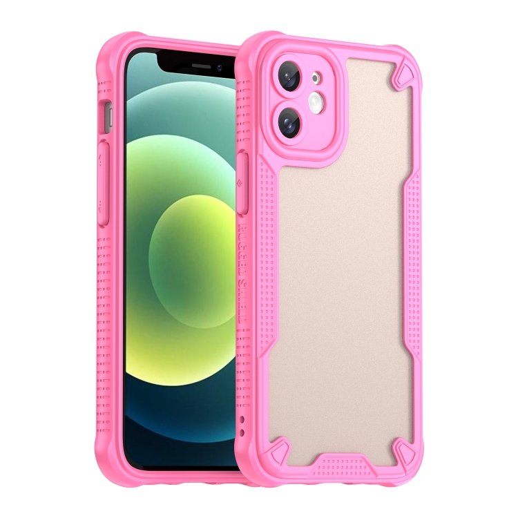 Armor Glaze PC Hybrid TPU Phone Case, For iPhone 12, For iPhone 12 Pro Max