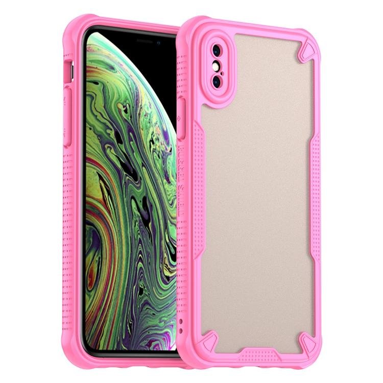 Armor Glaze PC Hybrid TPU Phone Case, For iPhone X, For iPhone 8 Plus