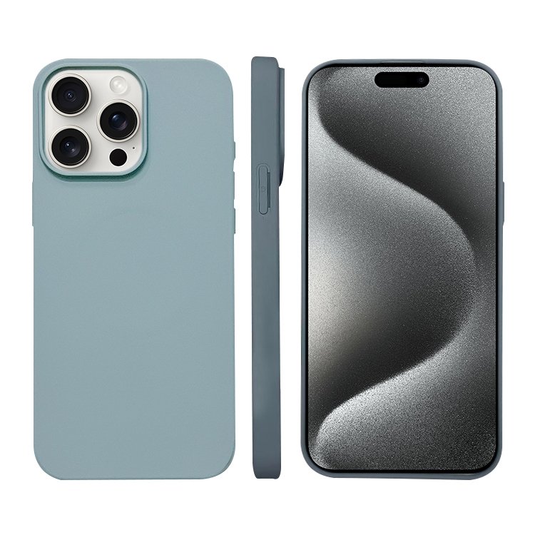 Liquid Silicone Phone MagSafe Case, For iPhone 15 Pro