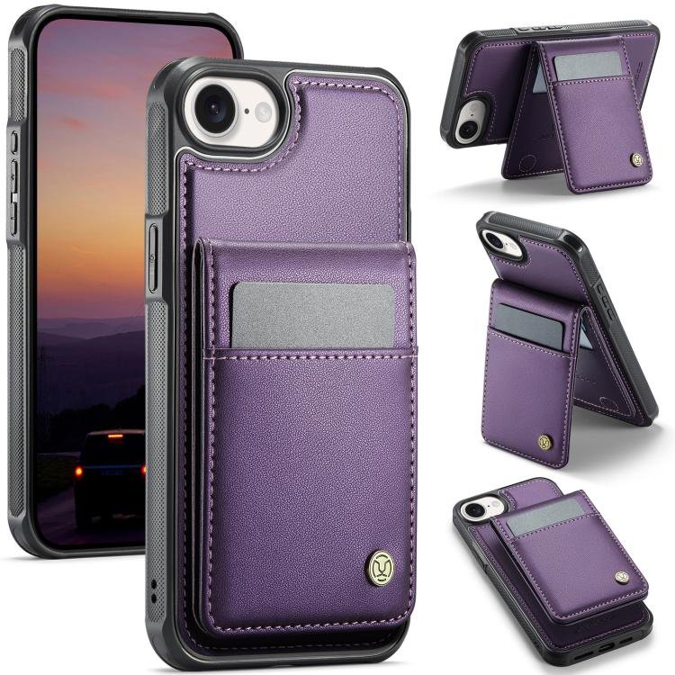 JEEHOOD J06 British Style RFID MagSafe Card Bag PU Phone Case…