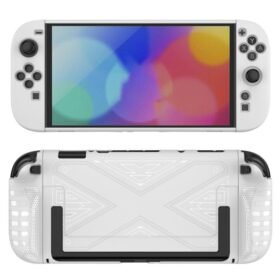 Detachable X-pattern Protective Case with Holder, For Nintendo Switch 2