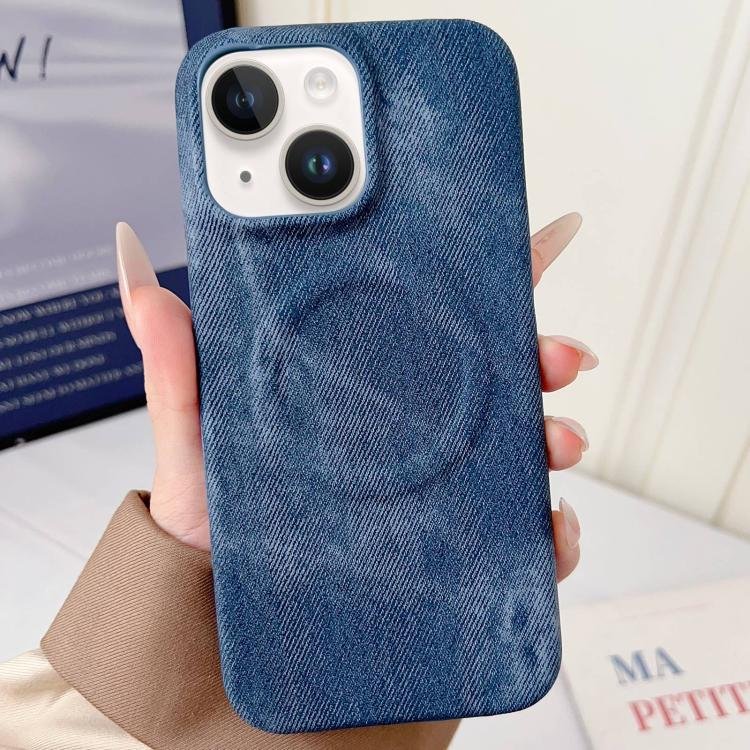 Denim MagSafe Magnetic PC + PU Phone Case, For iPhone 13, For iPhone 12 / 12 … Denim MagSafe Magnetic PC + PU Phone Case, For iPhone 13, For iPhone 12 / 12 …
