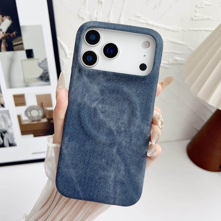 Denim MagSafe Magnetic PC + PU Phone Case, For iPhone 18 Pro… Denim MagSafe Magnetic PC + PU Phone Case, For iPhone 18 Pro…